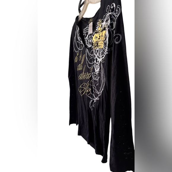 Baby Phat Long-Sleeve Top-Black - Picture 3 of 6